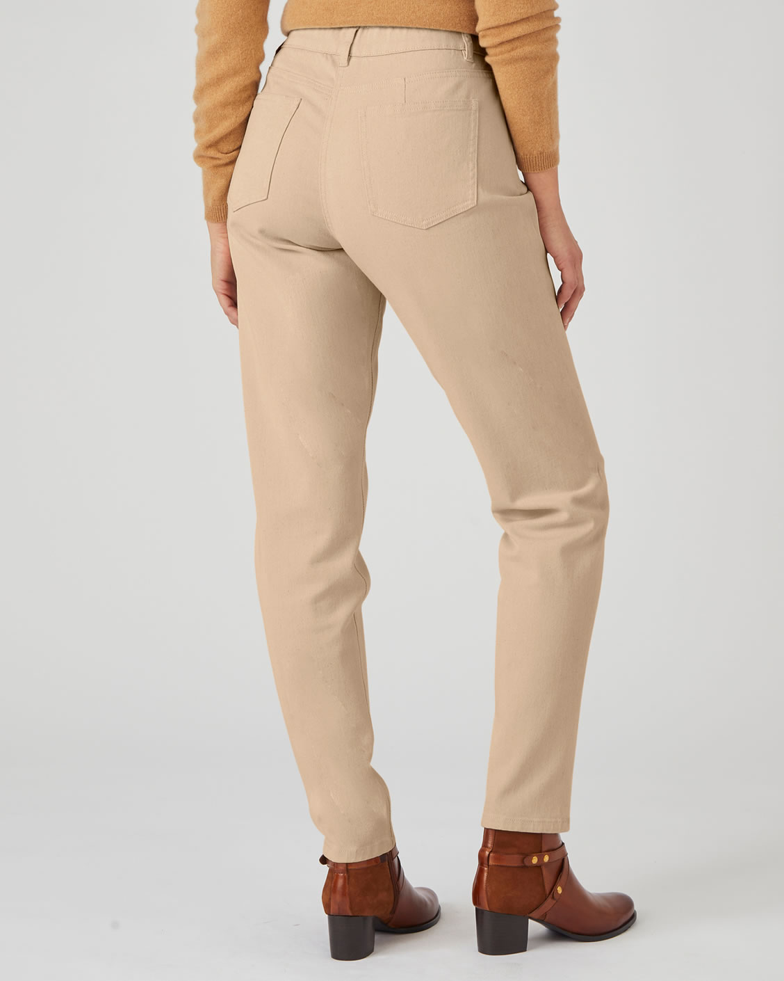 Pantalon coupe mom