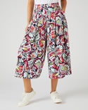 Jupe-culotte imprimé tropical Climatyl