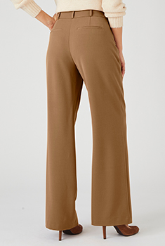 Pantalon large et fluide bi-stretch