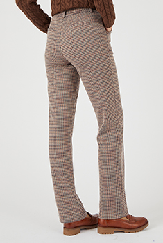 Pantalon maille milano jacquard