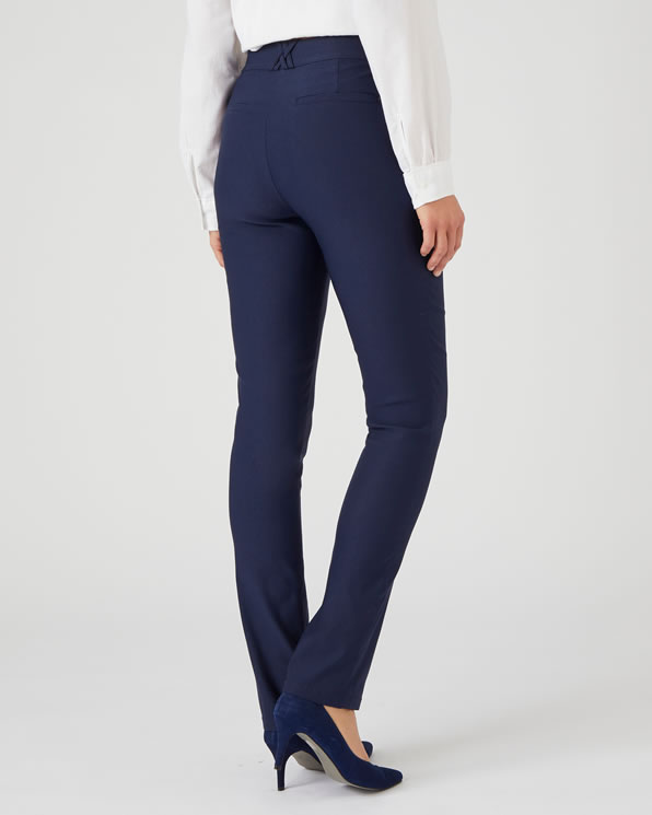 Pantalon toile stretch